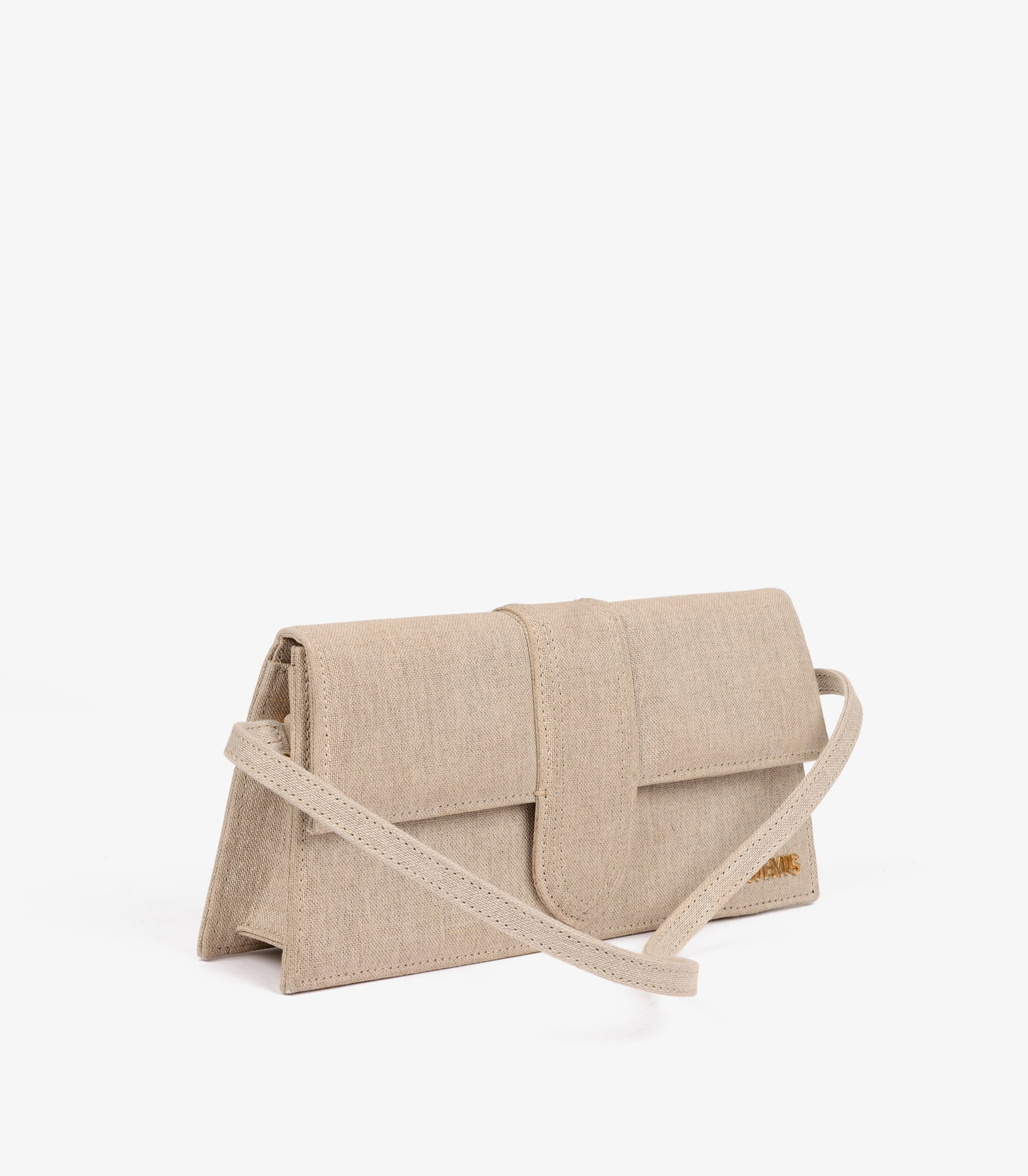 Jacquemus Beige Linen Le Bambino Long - 3