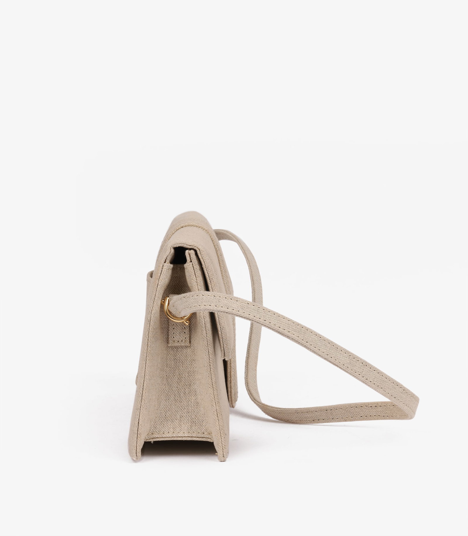 Jacquemus Beige Linen Le Bambino Long - 4