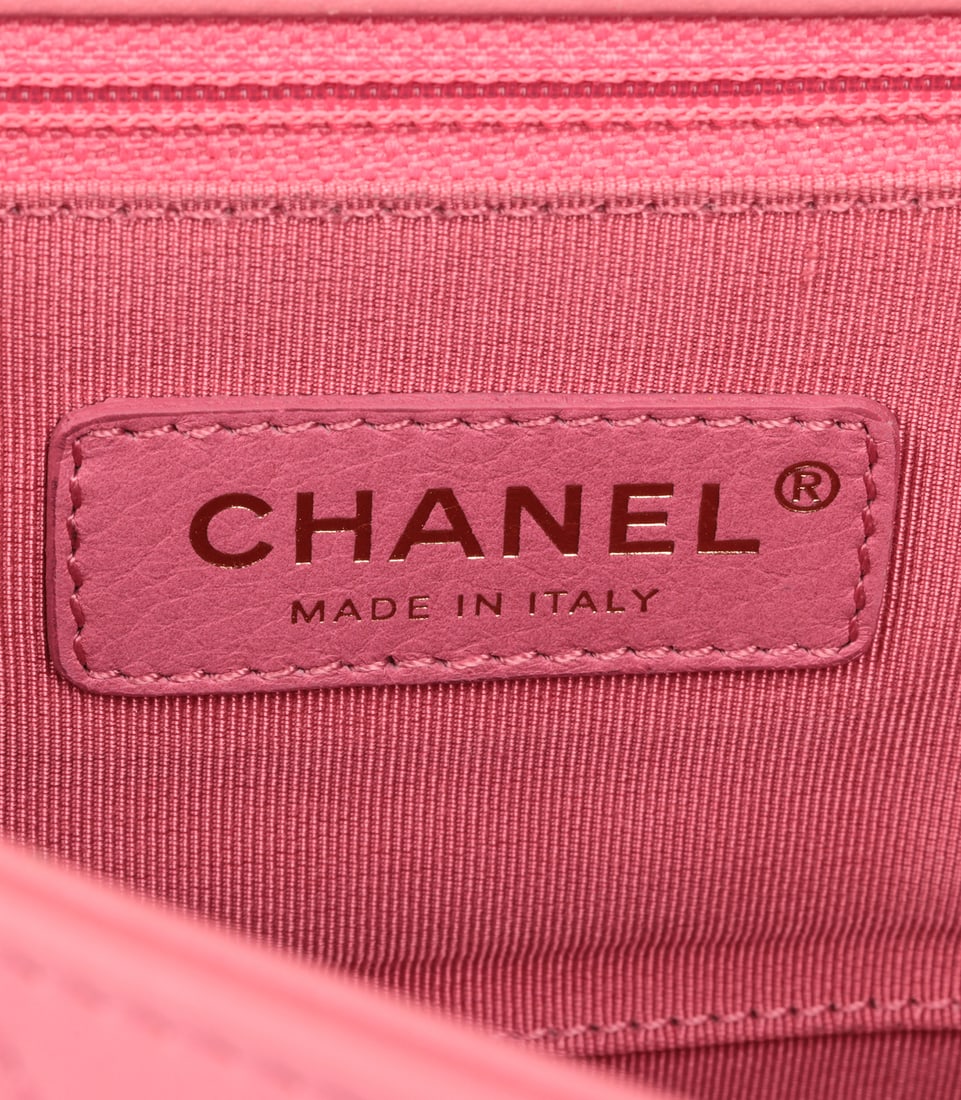 Chanel Pink Quilted Lambskin A Real Catch Classic Flap Bag - 10
