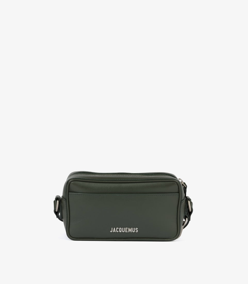 Jacquemus Dark Green Smooth Calfskin Leather Le Baneto - 6