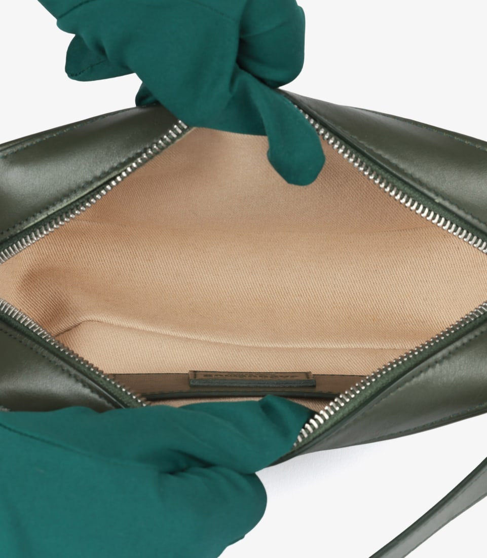 Jacquemus Dark Green Smooth Calfskin Leather Le Baneto - 9
