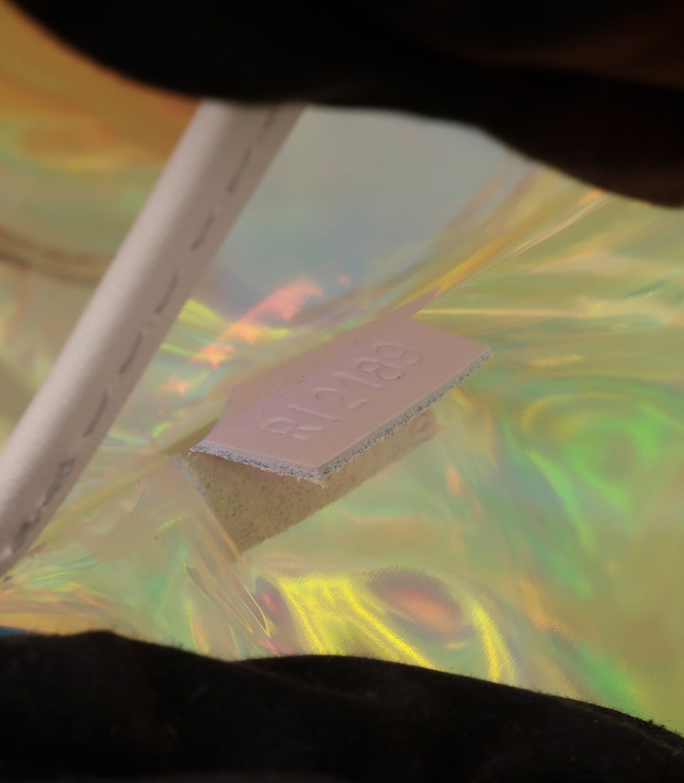Louis Vuitton x Virgil Abloh Iridescent Monogram PVC Prism Christopher Backpack GM - 9