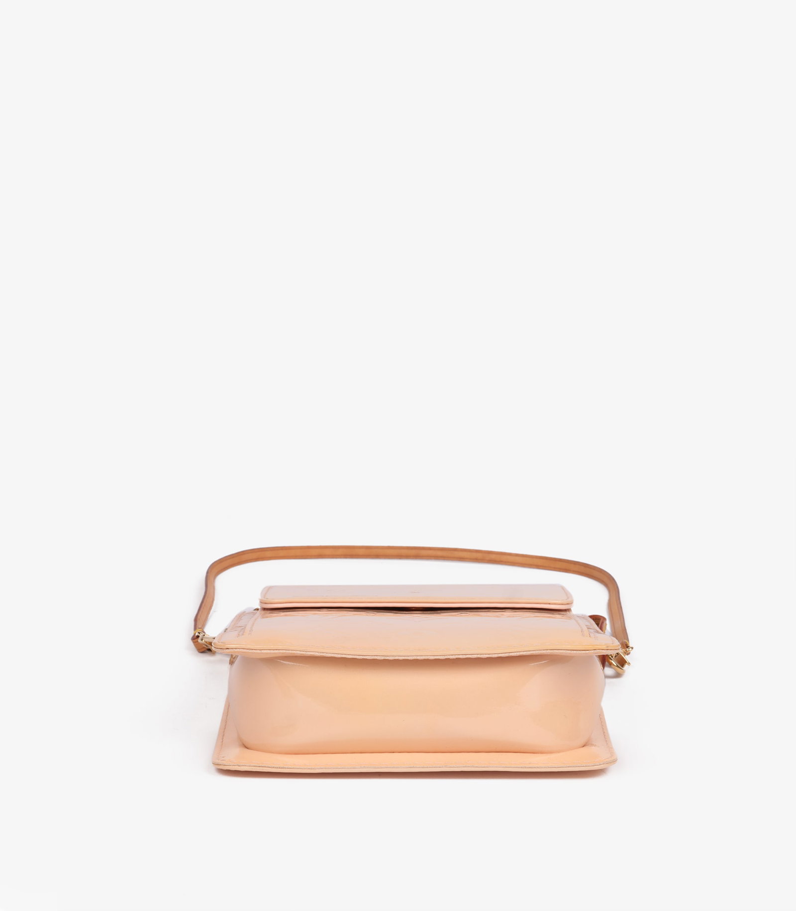 Louis Vuitton Marshmallow Monogram Vernis Leather Vintage Motto Pouch - 7