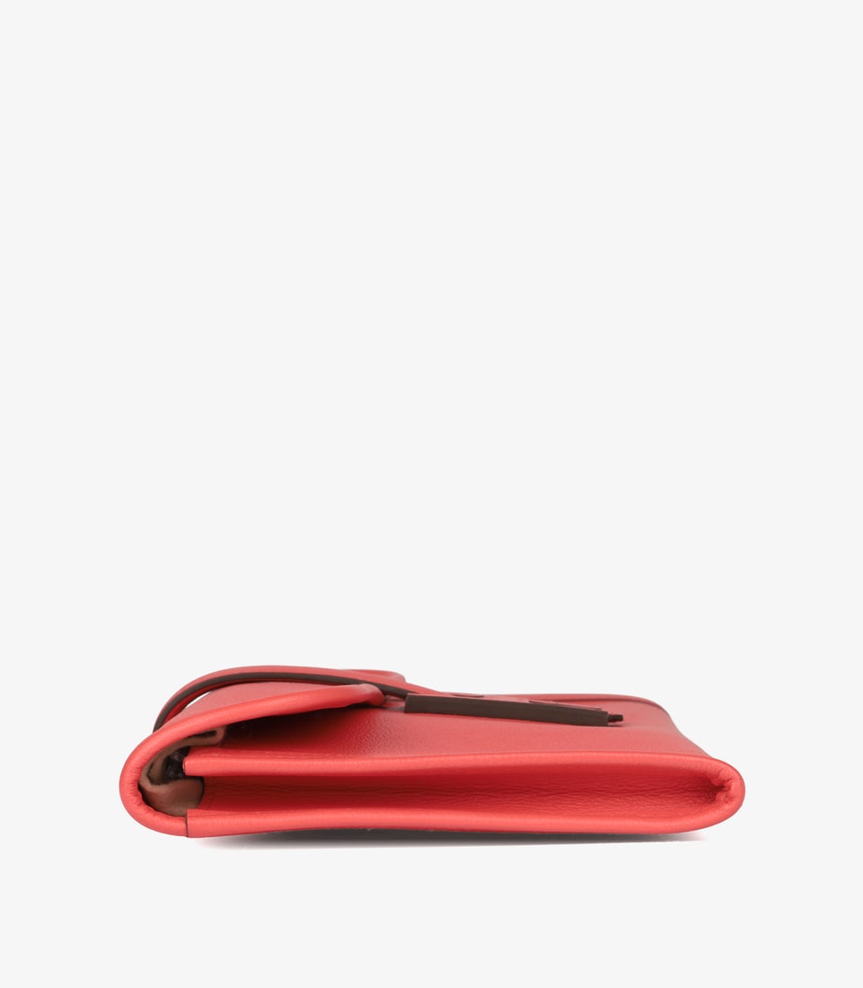 Hermès Rose Texas Evercolour Leather Jige Elan 29 Handbag - 4