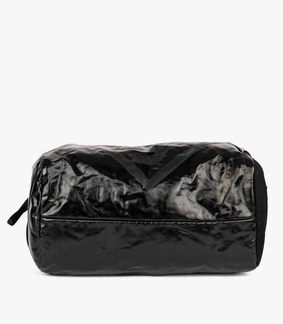 Chanel Black Vinyl & Mesh Sports Line Duffle Bag - 8