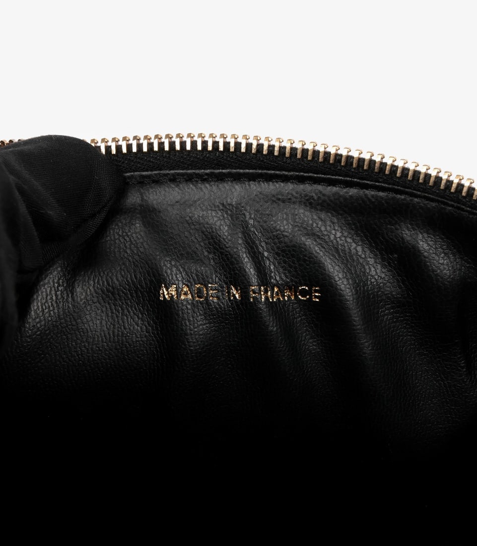 Chanel Black Caviar Leather Vintage Timeless Vanity Case - 4
