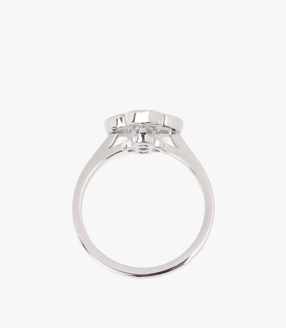 Louis Vuitton Brilliant Cut Diamond 18ct White Gold Les Ardentes Ring - 7