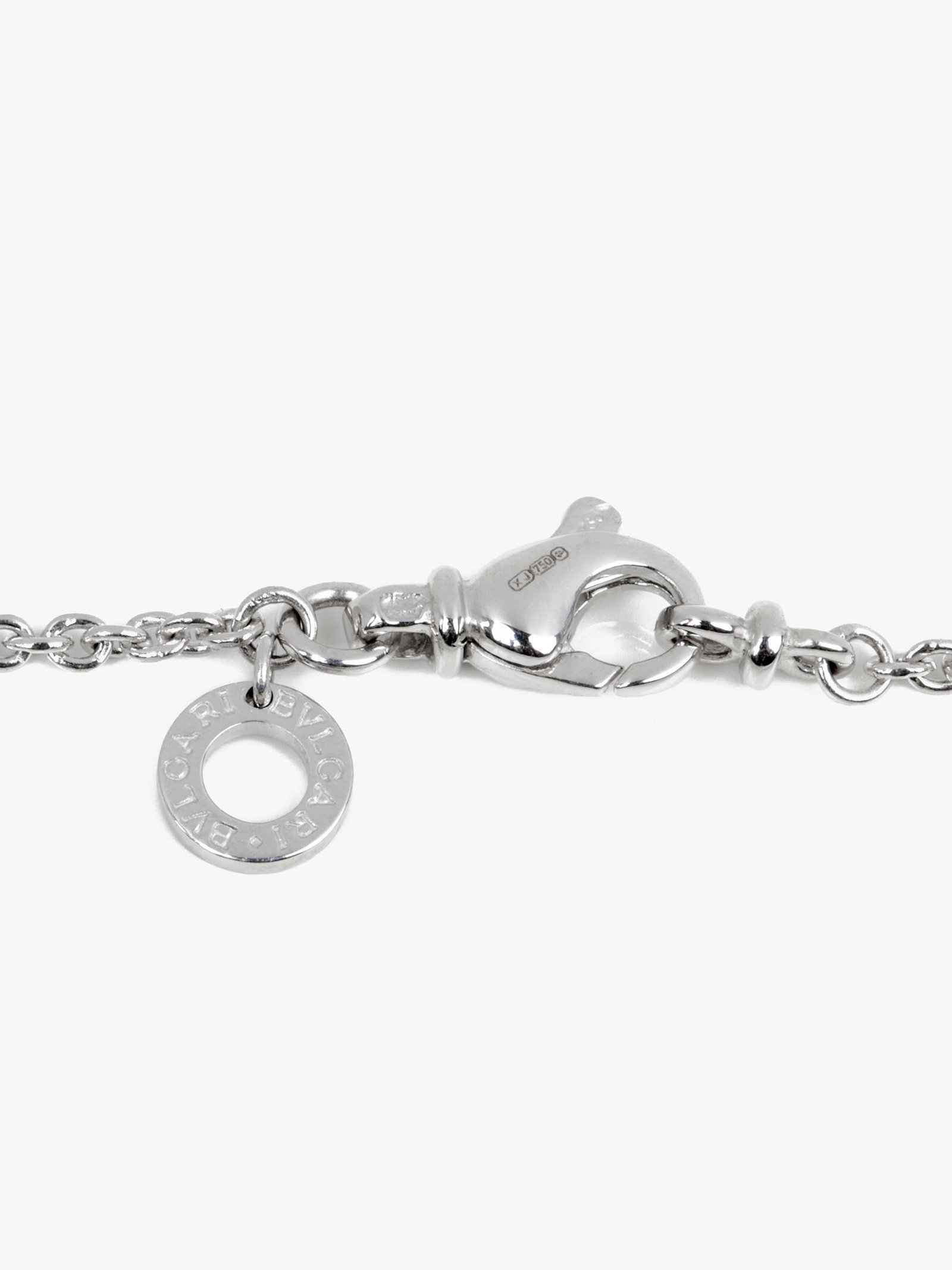 Bulgari 18ct White Gold B.zero1 Necklace - 3