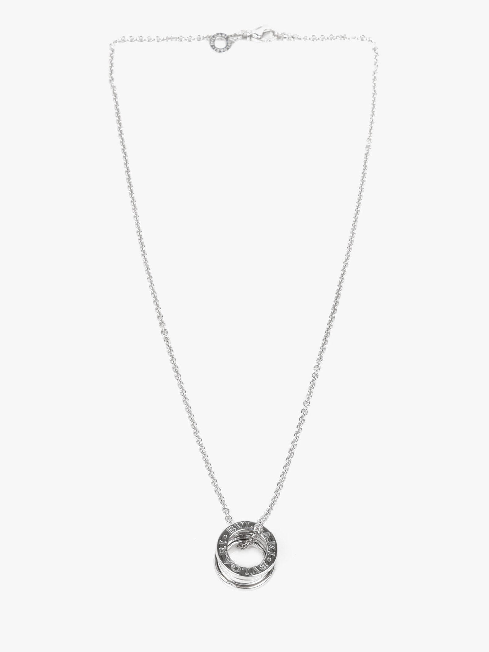 Bulgari 18ct White Gold B.zero1 Necklace - 4
