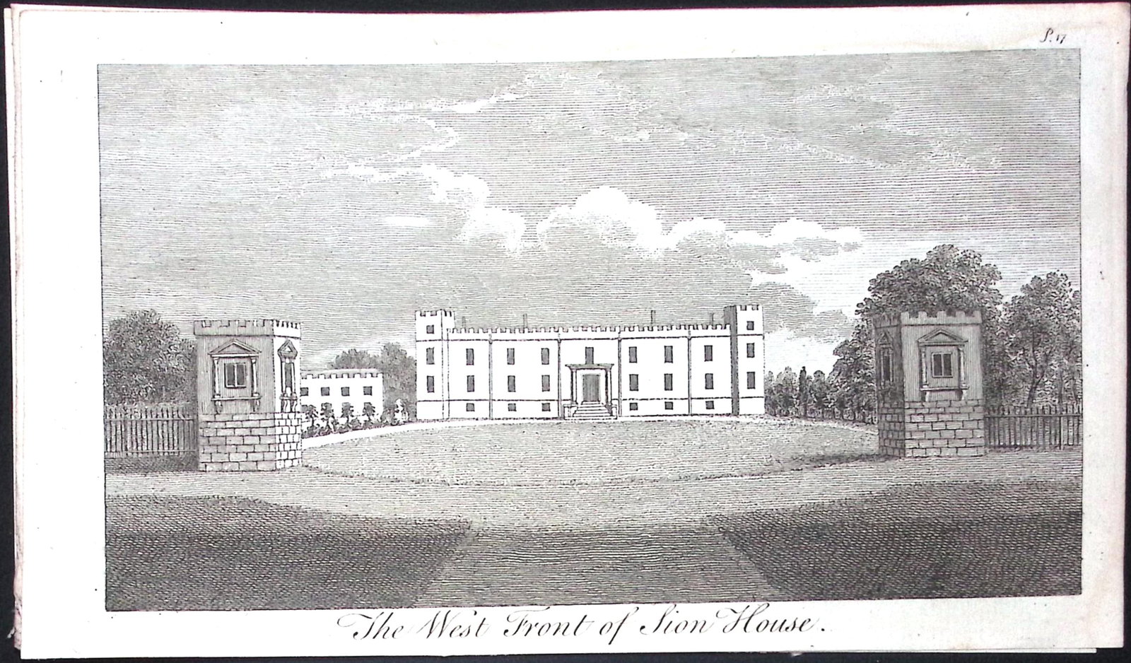 London Hounslow Sion House Rare Georgian Copper Antique 1776 Engraving-154.: Title: London Hounslow Sion House Rare Georgian Copper Antique 1776 Engraving-154. Description: This Nearly 250-Year-Old Antique Piece Was Removed from an Edition of. A New Display of the Beauties of
