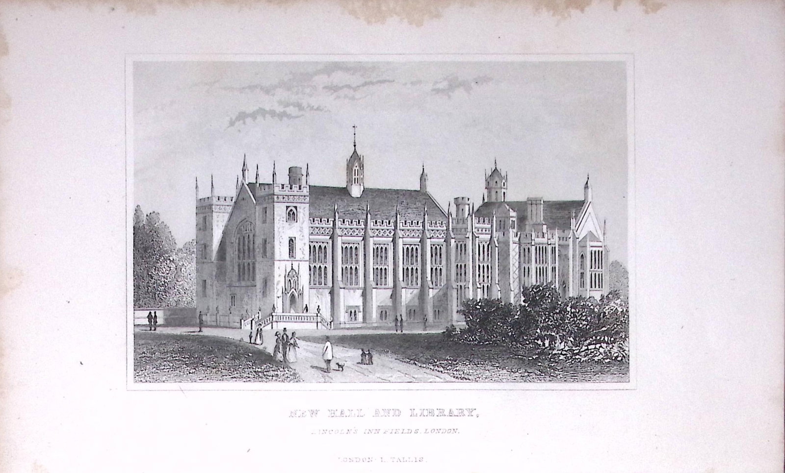 London Lincolns Fields Dugdale & Archer Antique 180 Years-Old Copper Plate Print-52: Title: London Lincolns Fields Dugdale & Archer Antique 180 Years-Old Copper Plate Print-52 Description: This Antique Copper Plate Engraving Has Been Removed from an Antique Edition of. Thomas