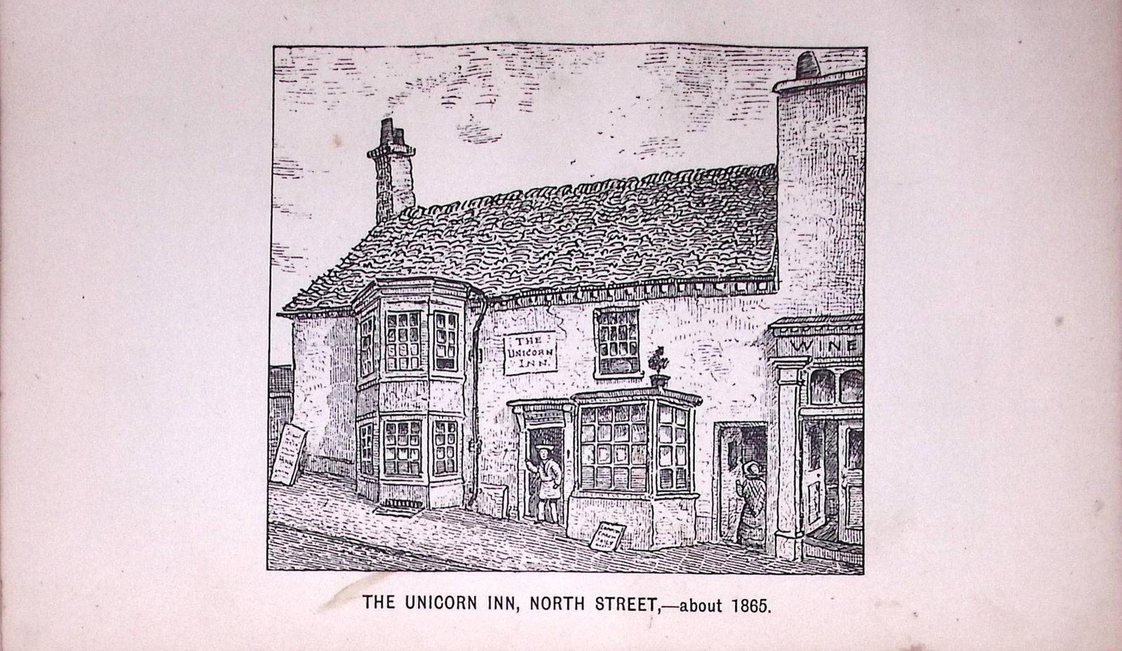 Brighton The Unicorn Inn North Street (1865) Antique 134-Year-Old Print-17-TR: Title: Brighton The Unicorn Inn North Street (1865) Antique 134-Year-Old Print-17-TR Description: This Print Has Been Removed from an Antique Edition of. Peep in The Past Brighton in The Olden