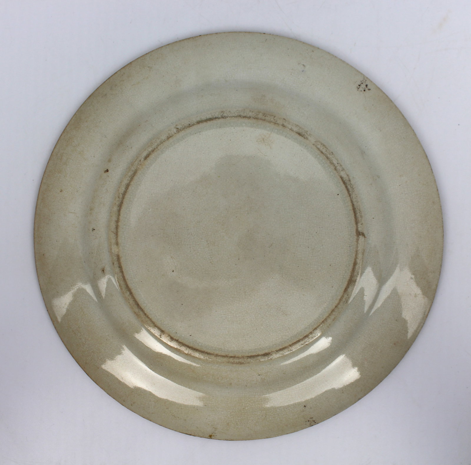 Title: Antique Prattware Plate Description: Plate Width 18 cm Craquelure Condition: Used Delivery - 6