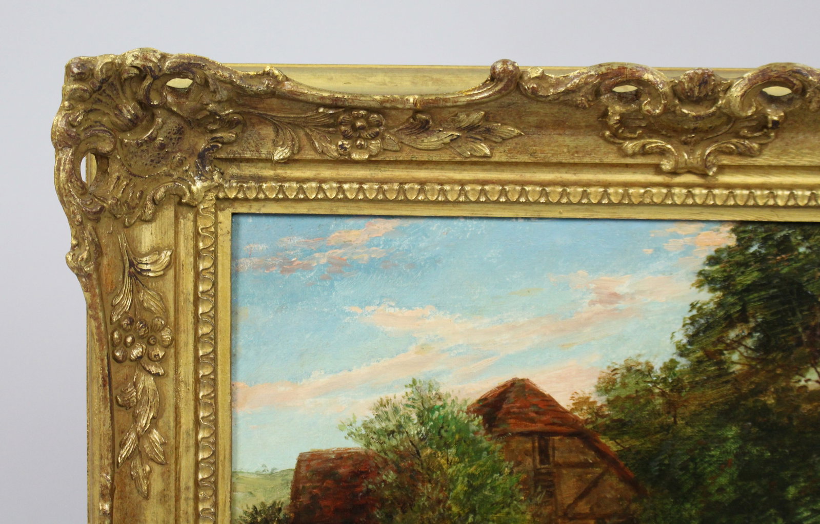 Title: Victorian Oil Painting – "Feeding the Kitten" by Mark William Langlois (British, 1848&# - 7