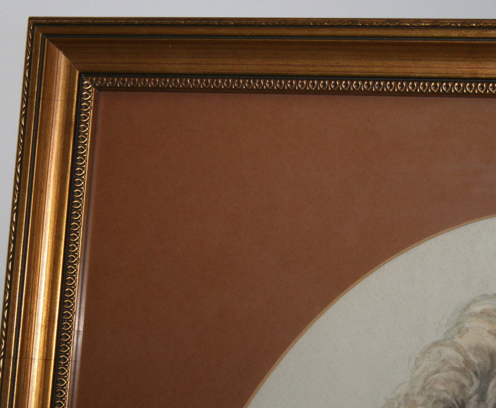 Title: Oval Watercolour Portrait by C.R.Poole (English, 20th c.) Description: Period Mid 20th - 7