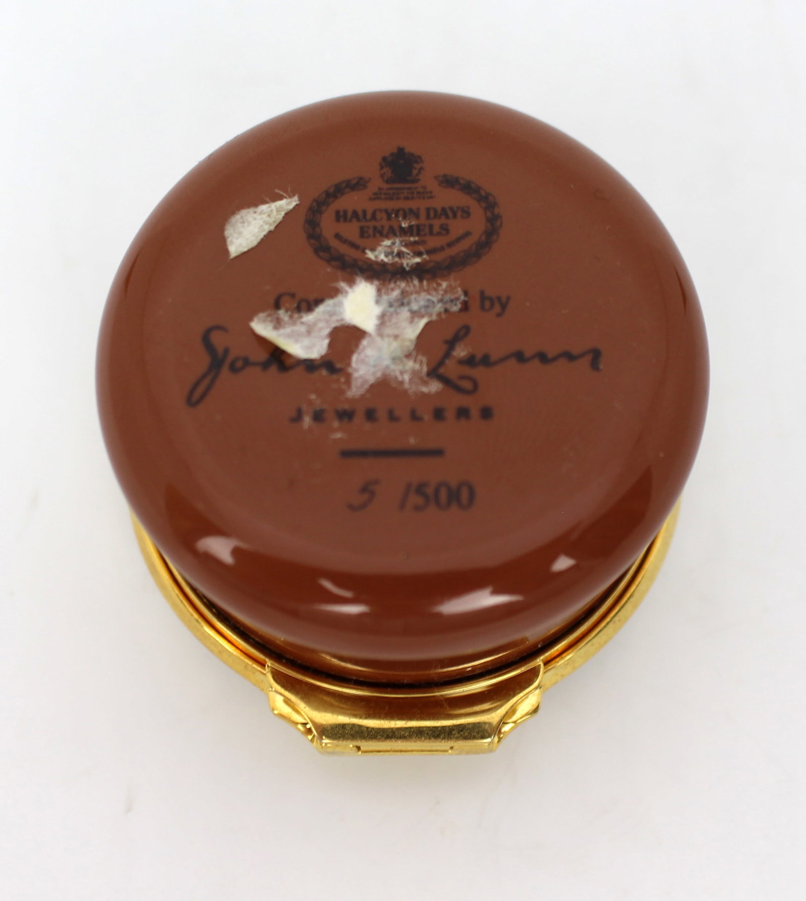 Title: Collection of 3 Vintage Enamel Pill Boxes Halcyon Days Description: Collection of 3 Vintage - 14