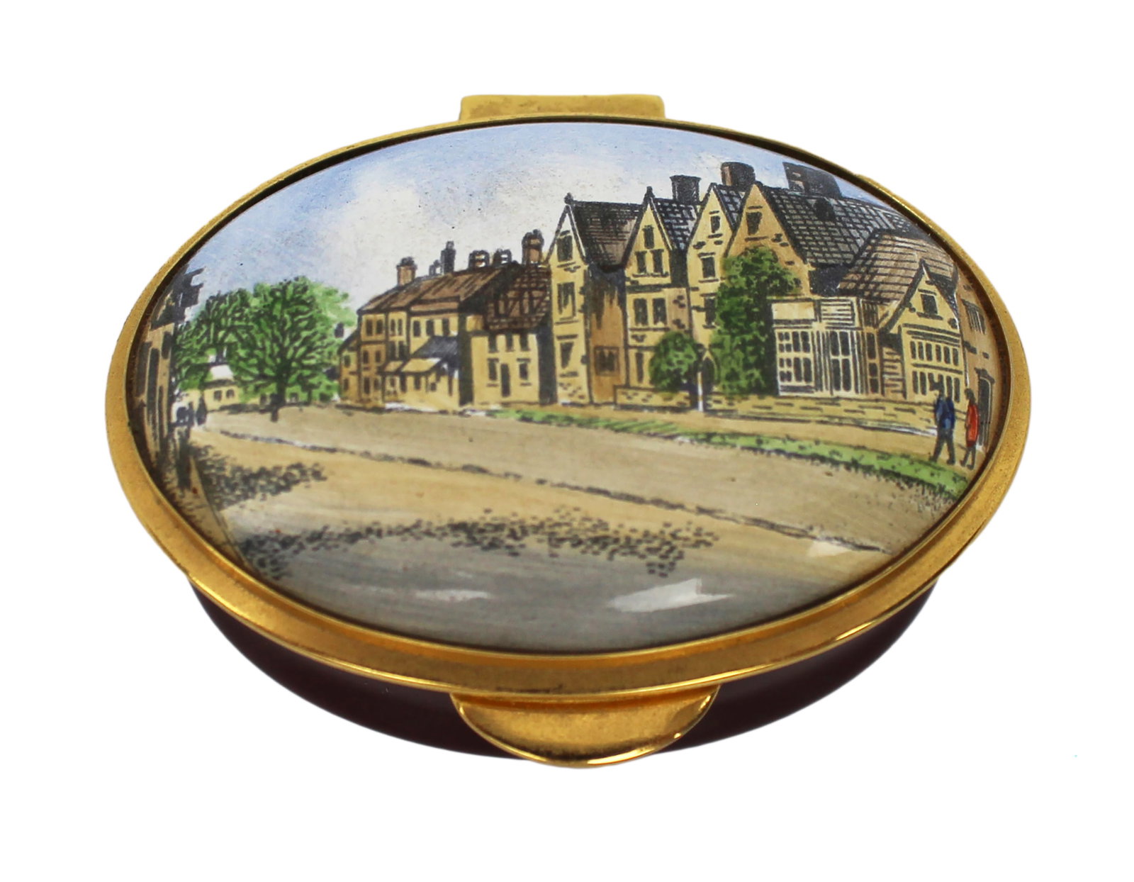 Title: Collection of 3 Vintage Enamel Pill Boxes Halcyon Days Description: Collection of 3 Vintage - 15
