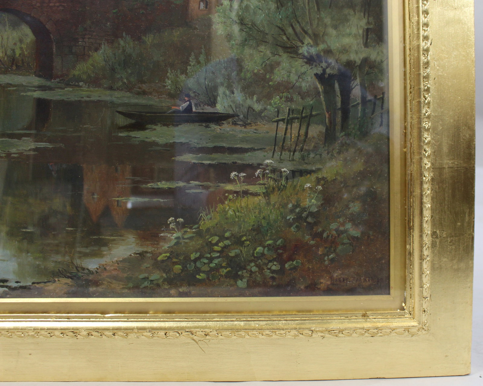 Title: Pair of English Landscape Paintings by Henry Thomas Jarman (1871–1956) Description: Pai - 10