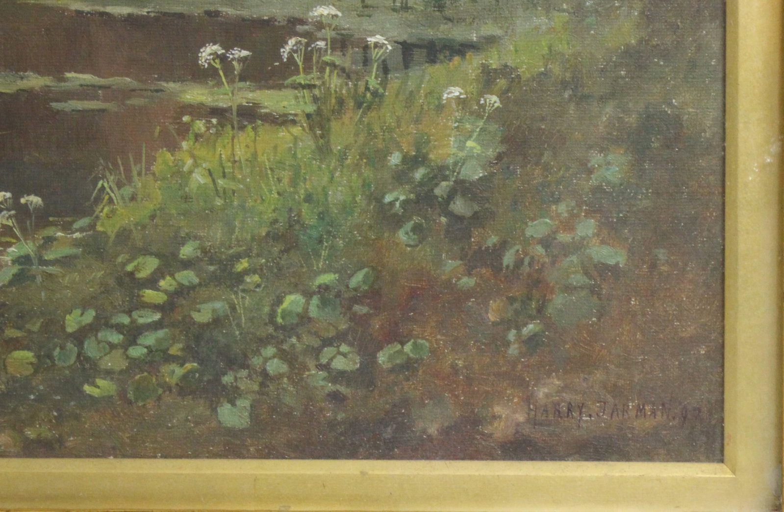 Title: Pair of English Landscape Paintings by Henry Thomas Jarman (1871–1956) Description: Pai - 11