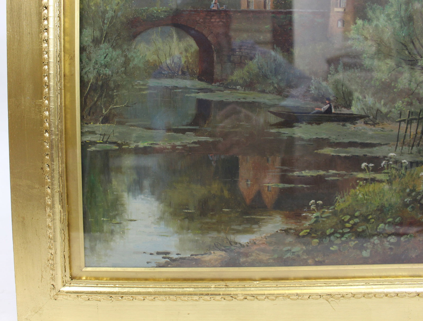 Title: Pair of English Landscape Paintings by Henry Thomas Jarman (1871–1956) Description: Pai - 9