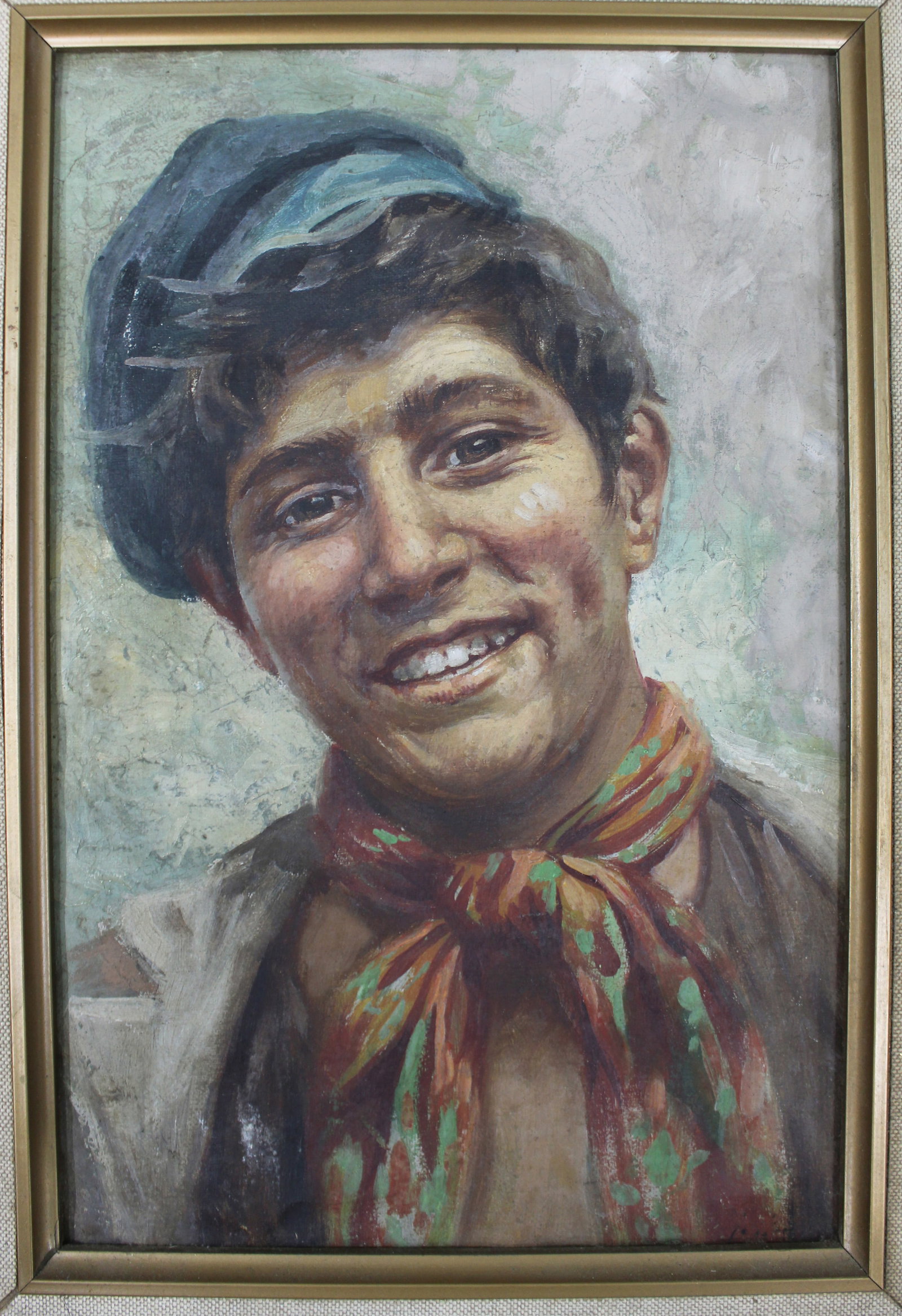 Title: Italian School Portrait of a Neapolitan Youth, c.1920 Description: Italian School Portrait of - 2