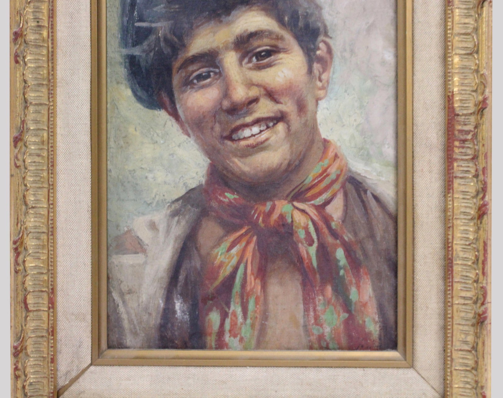 Title: Italian School Portrait of a Neapolitan Youth, c.1920 Description: Italian School Portrait of - 4