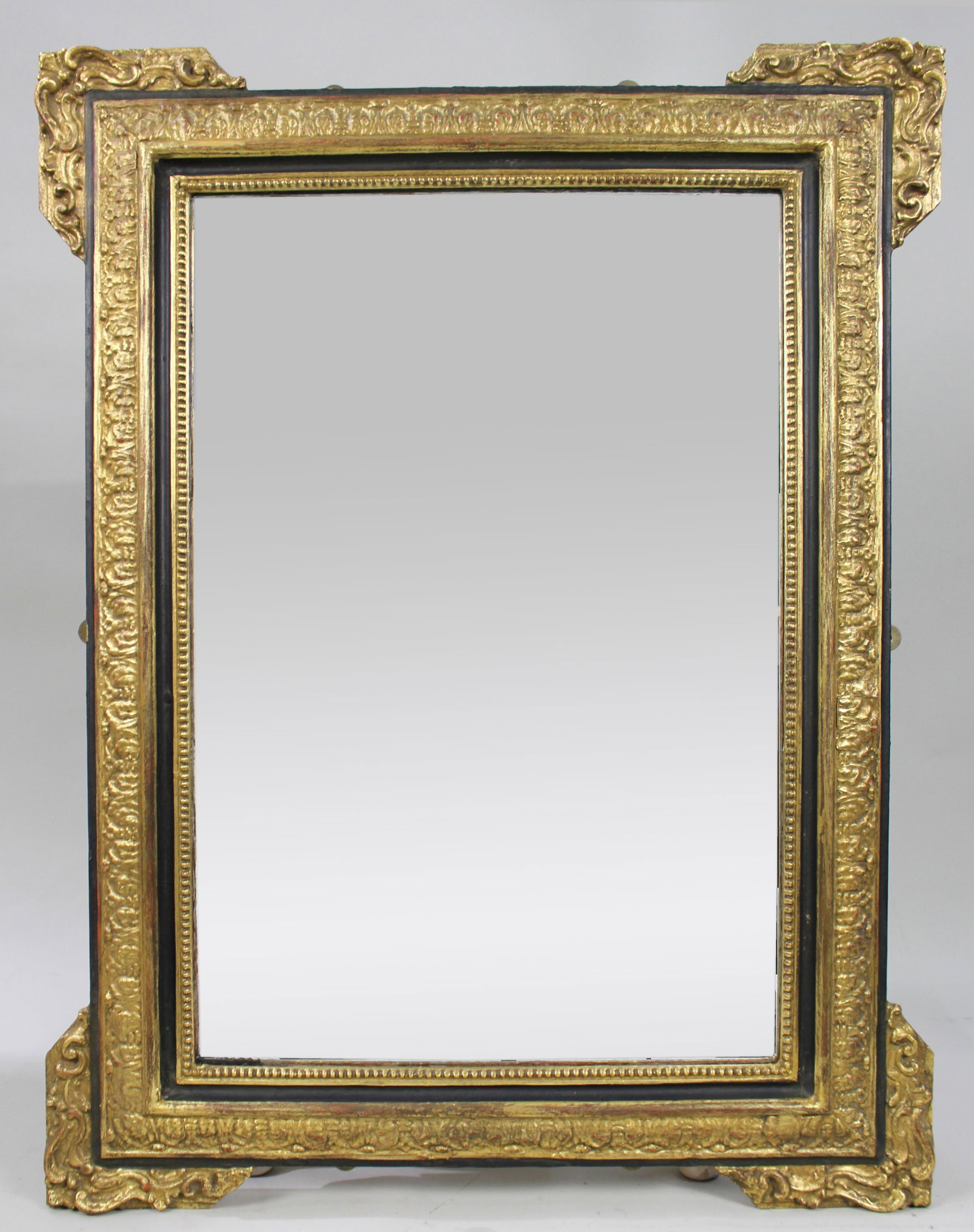 Title: Antique Louis XIV Style Giltwood and Wall Mirror circa 1900 Description: Antique Louis XIV (1 of 6)