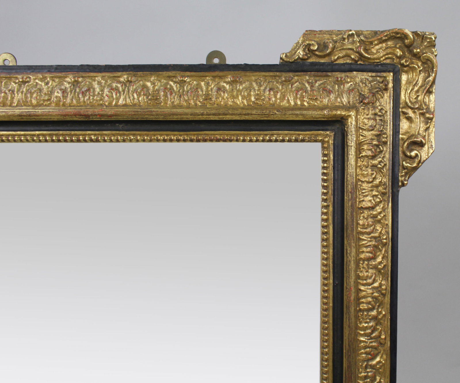 Title: Antique Louis XIV Style Giltwood and Wall Mirror circa 1900 Description: Antique Louis XIV - 3