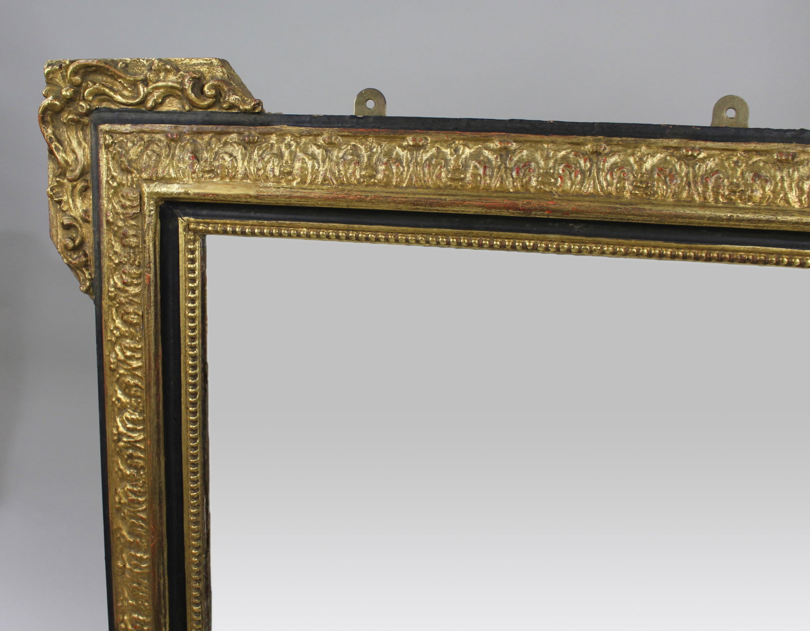 Title: Antique Louis XIV Style Giltwood and Wall Mirror circa 1900 Description: Antique Louis XIV - 4