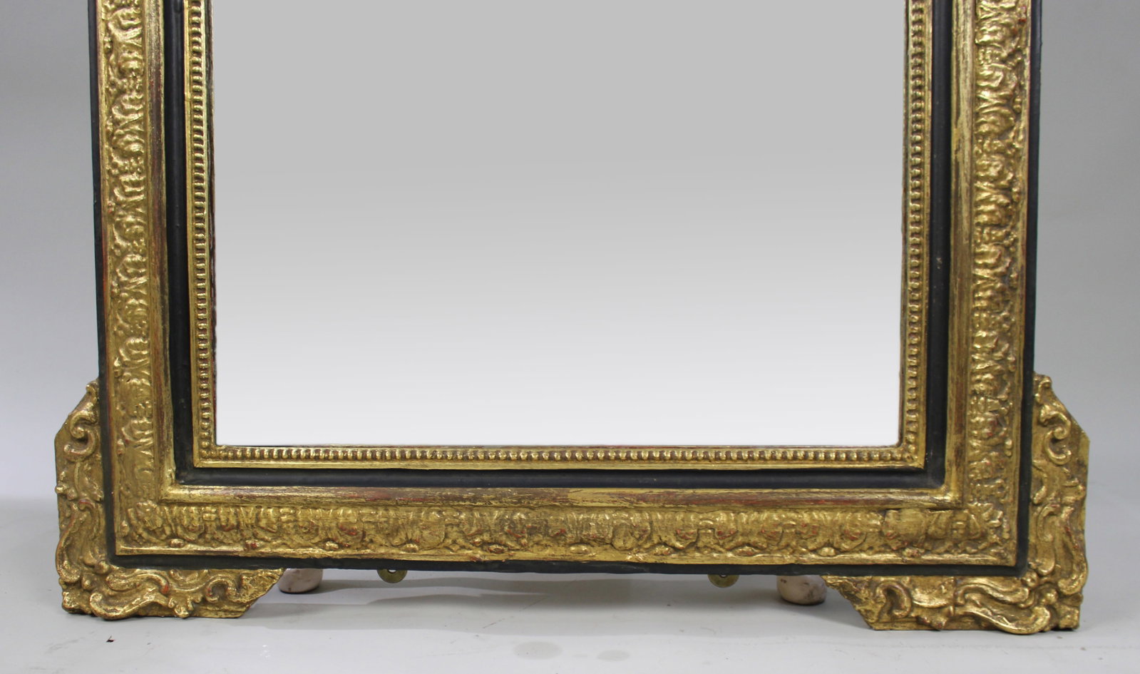 Title: Antique Louis XIV Style Giltwood and Wall Mirror circa 1900 Description: Antique Louis XIV - 5