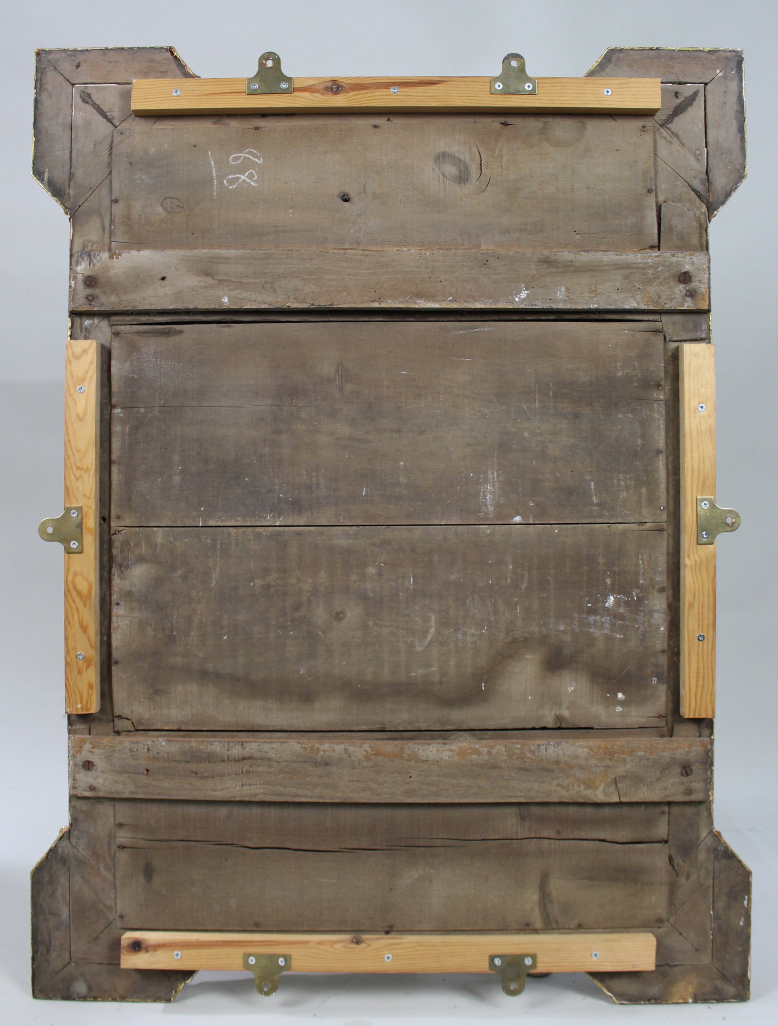 Title: Antique Louis XIV Style Giltwood and Wall Mirror circa 1900 Description: Antique Louis XIV - 6