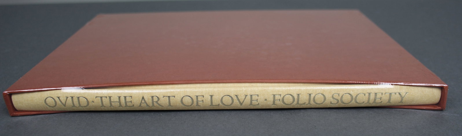 Title: The Folio Society – Ovid: The Art of Love Description: The Folio Society – Ovid: : Title: The Folio Society – Ovid: The Art of Love Description: The Folio Society – Ovid: The Art of Love Folio Society edition of Ovid’s The Art of Love, bound in cloth with