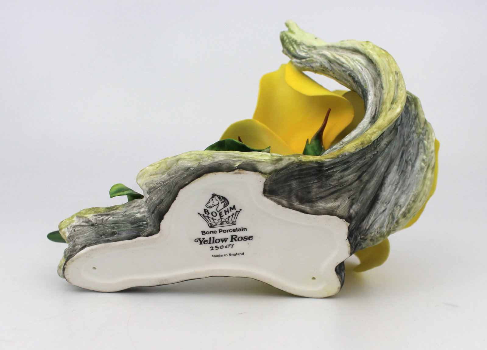 Title: Boehm Flower Model Yellow Rose Description: Boehm Flower Model Yellow Rose. Damage to missing - 4