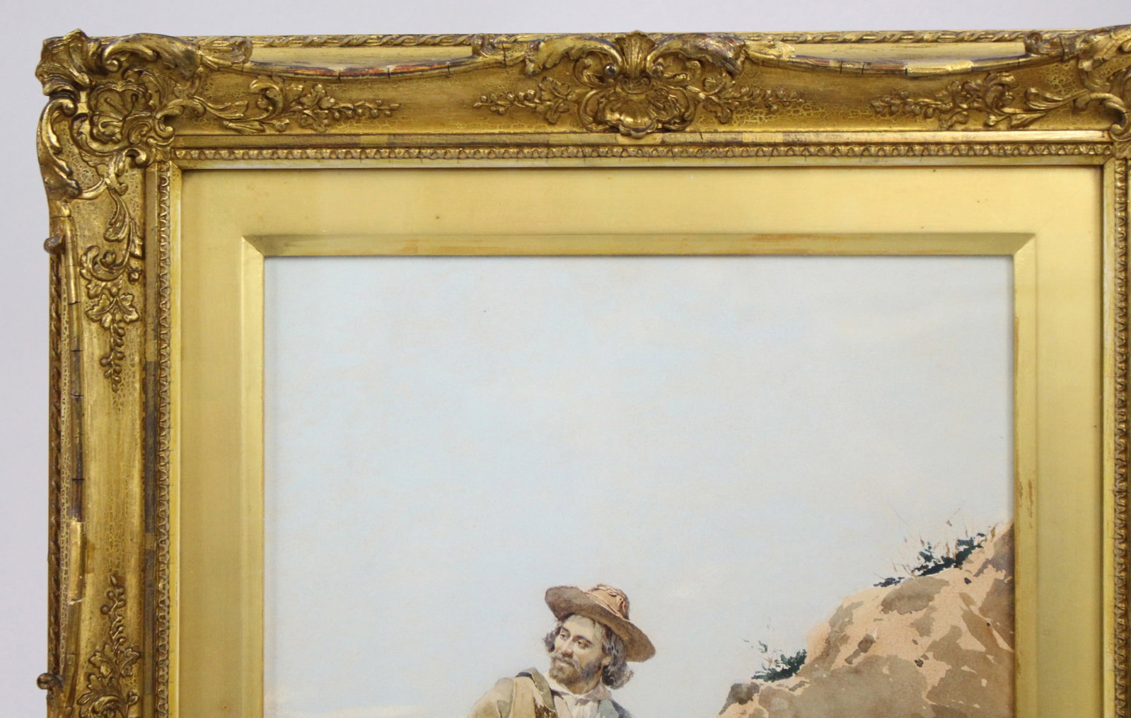 Title: Pair of Grand Tour Italian Watercolours by Filippo Indoni (1842–1908), Rome 1880 Descri - 14