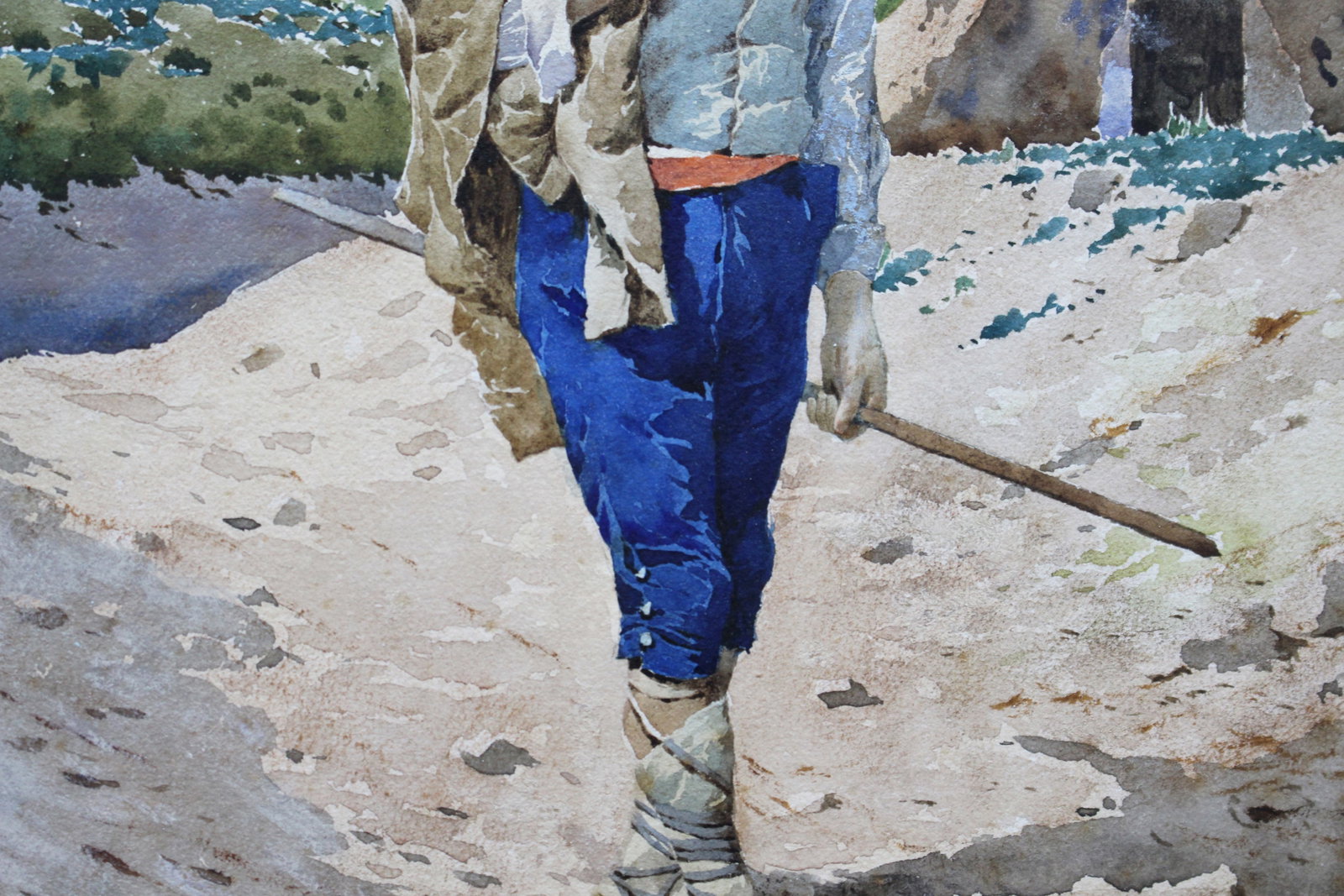 Title: Pair of Grand Tour Italian Watercolours by Filippo Indoni (1842–1908), Rome 1880 Descri - 17