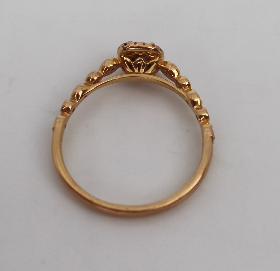 Title: 18ct Rose Gold 0.40 Carat Diamond Ring Description: 18ct Rose Gold 0.40 Carat Diamond Ring - 5