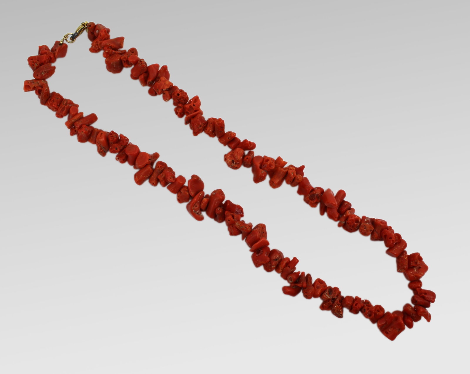 Title: Vintage Mediterranean Coral Necklace, c. 1950s–70s Description: Vintage Mediterranean C (1 of 5)