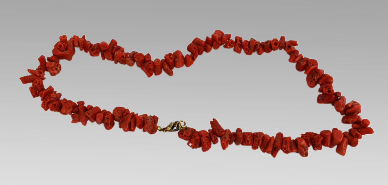 Title: Vintage Mediterranean Coral Necklace, c. 1950s–70s Description: Vintage Mediterranean C - 4