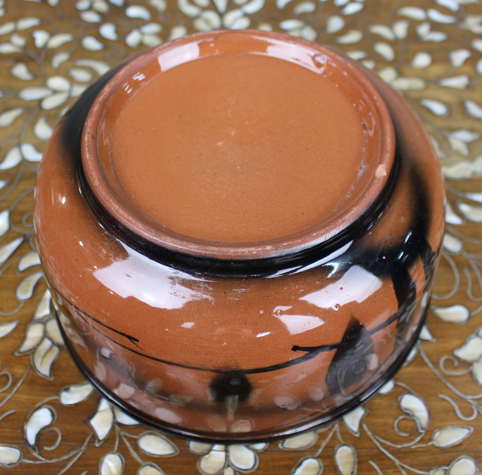 Title: Studio Pottery Owl Bowl Description: Studio Pottery Owl Bowl A late 20th-century studio - 5