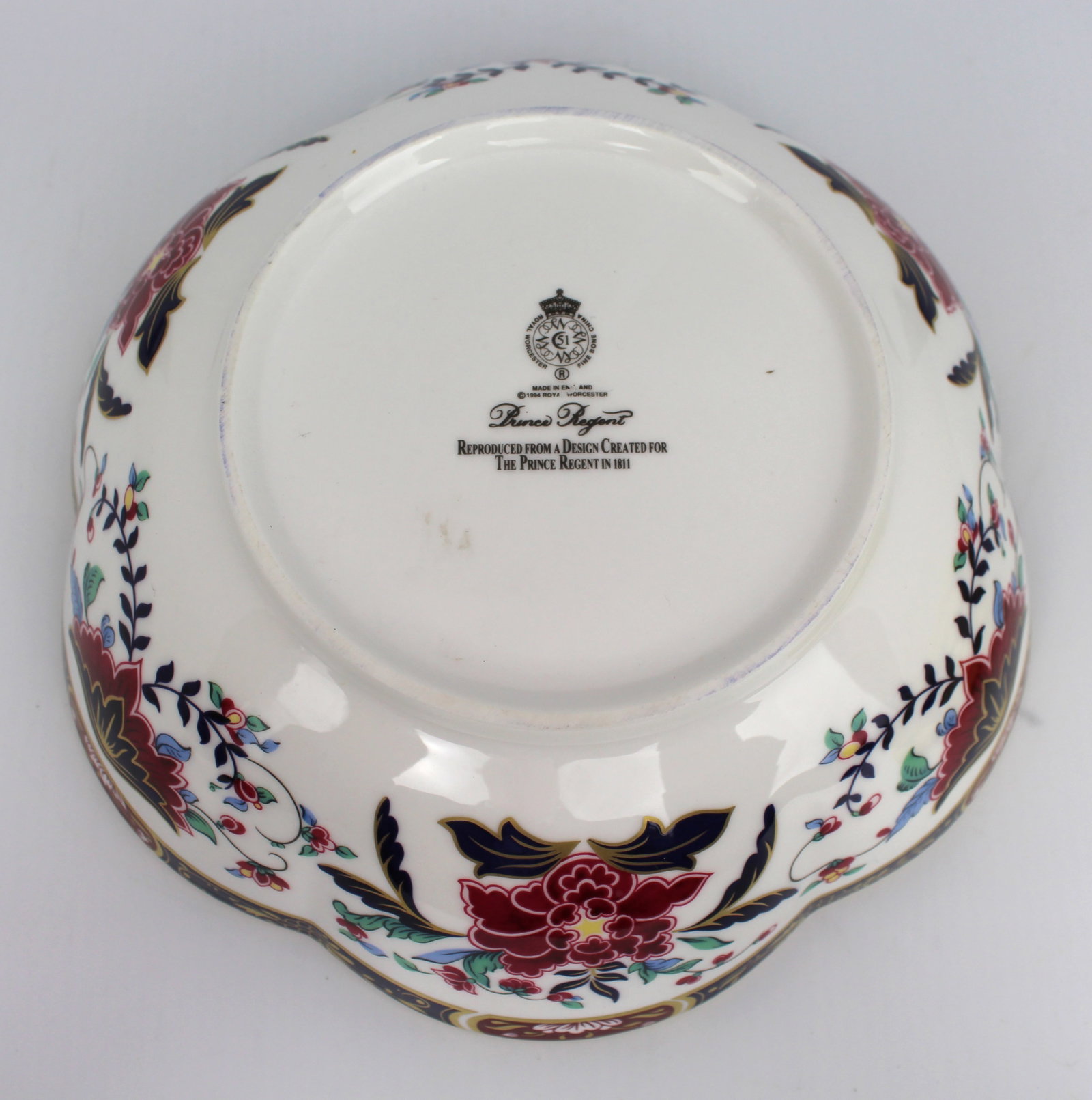 Title: Royal Worcester Prince Regent Bowl Description: Royal Worcester Prince Regent Bowl Fine - 7