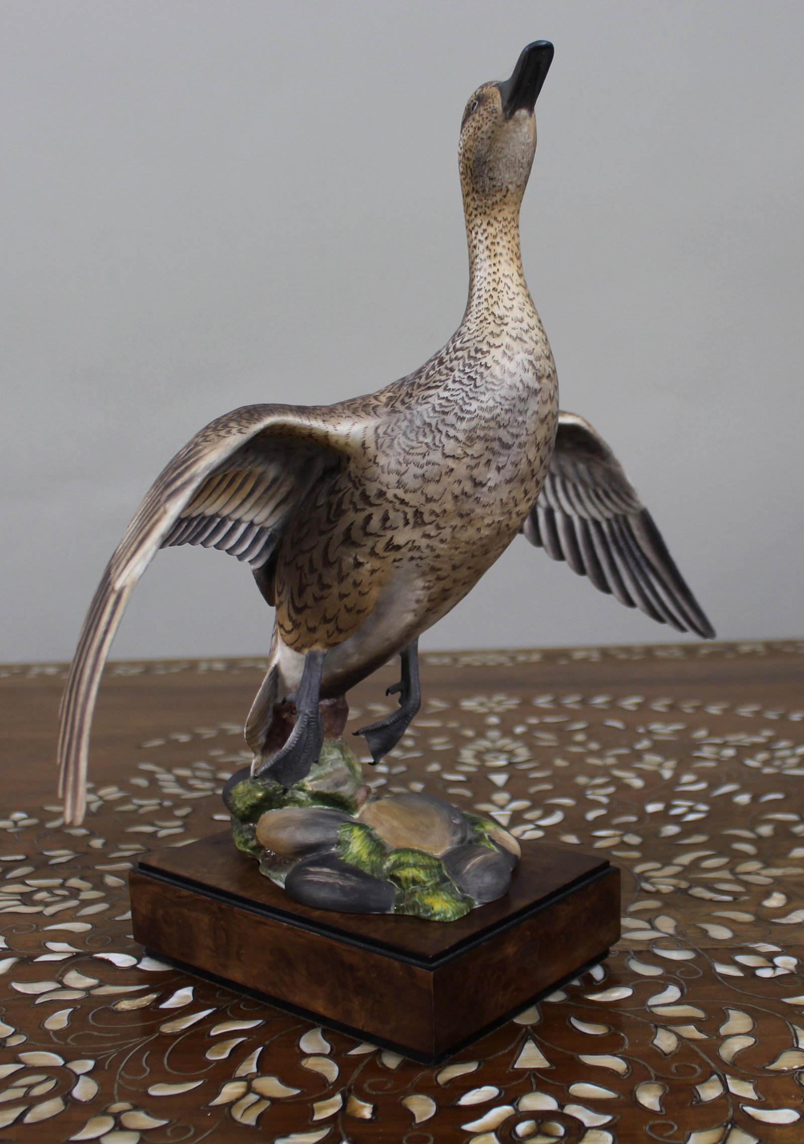 Title: Royal Worcester ‘American Pintail’ by Ronald Van Ruyckevelt, 1970 Description: Ro - 14