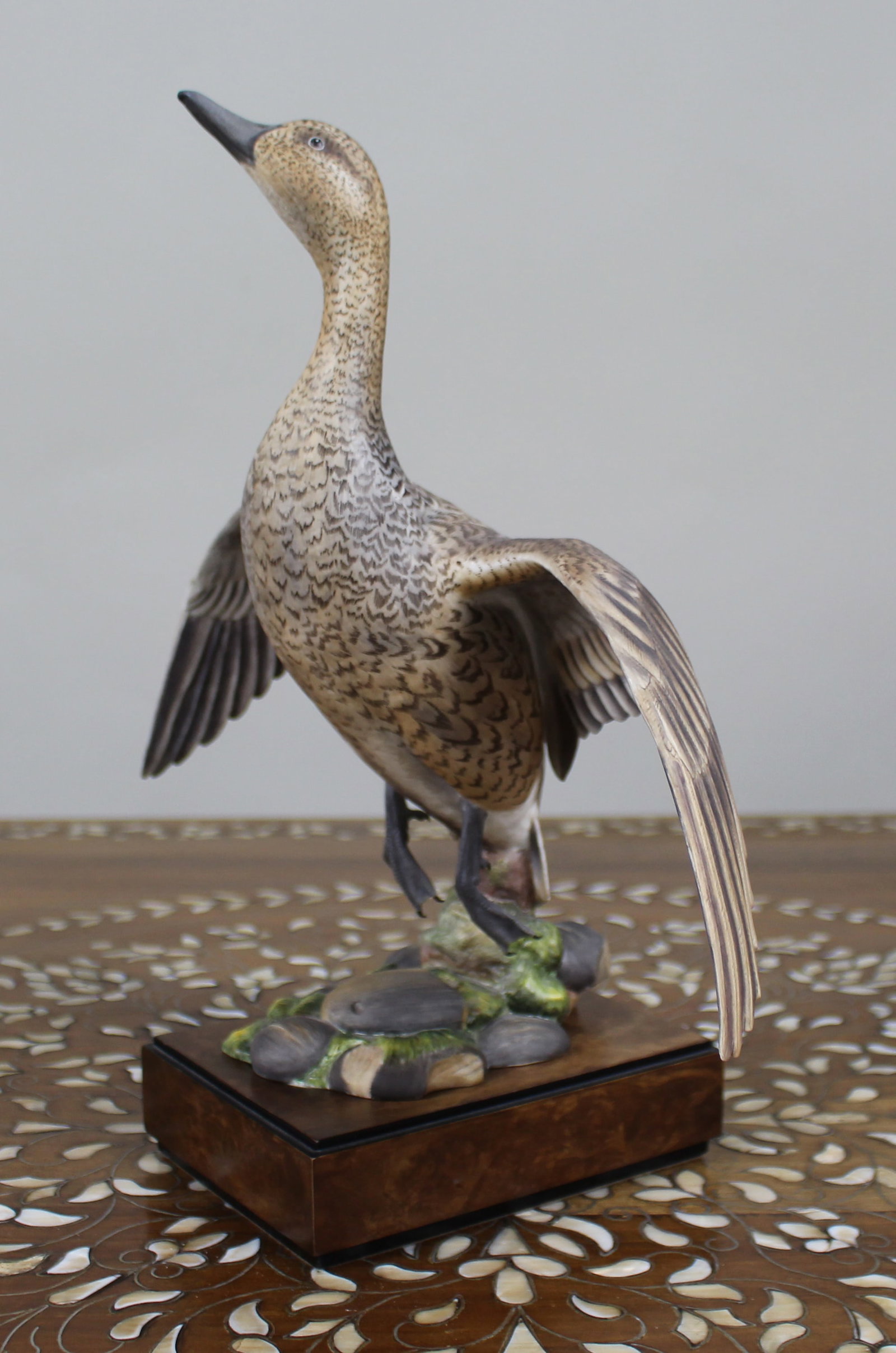 Title: Royal Worcester ‘American Pintail’ by Ronald Van Ruyckevelt, 1970 Description: Ro - 7