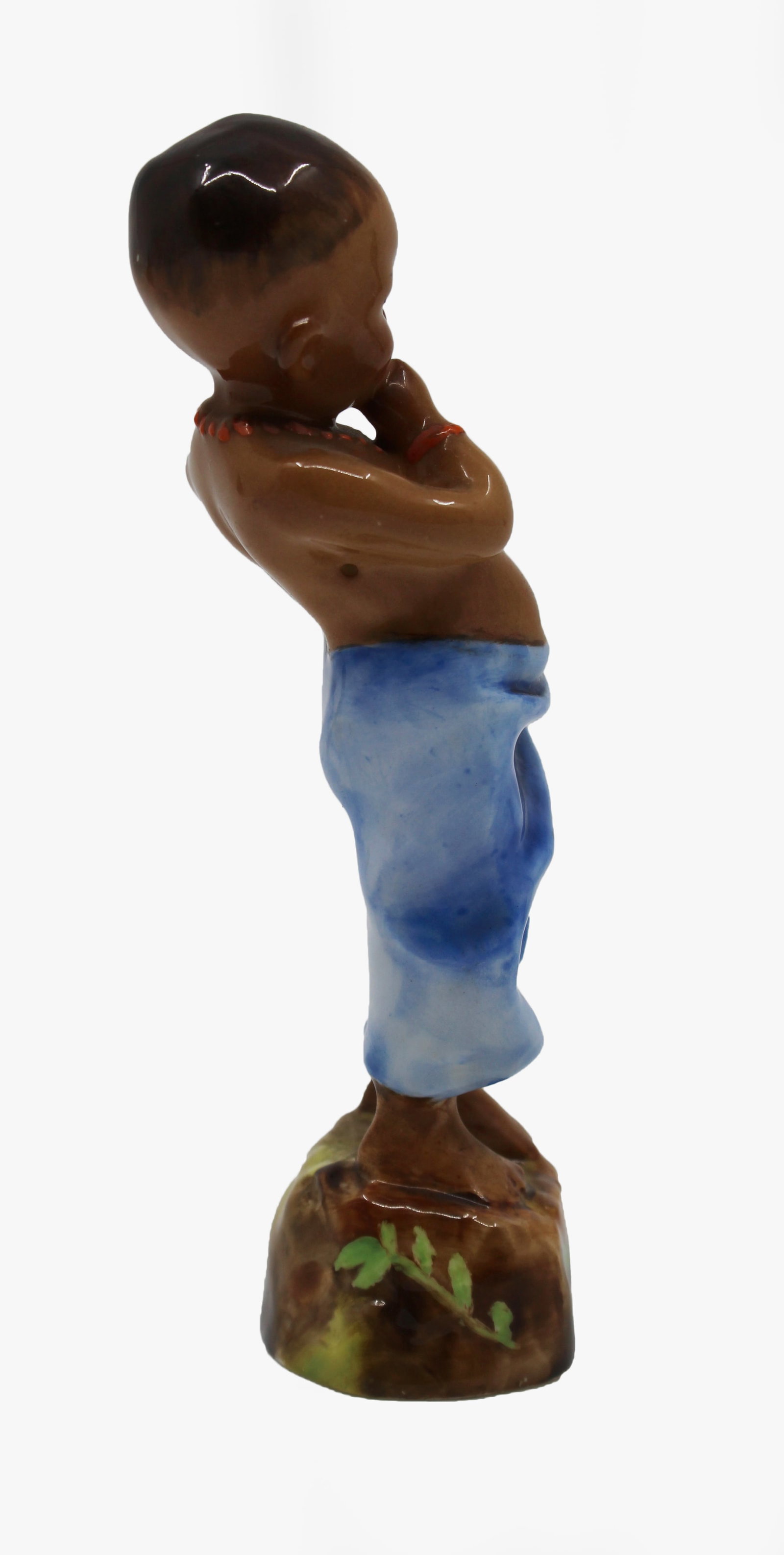 Title: Royal Worcester Children of the Nations Figurine Burmah 3068 Description: Royal Worcester - 3