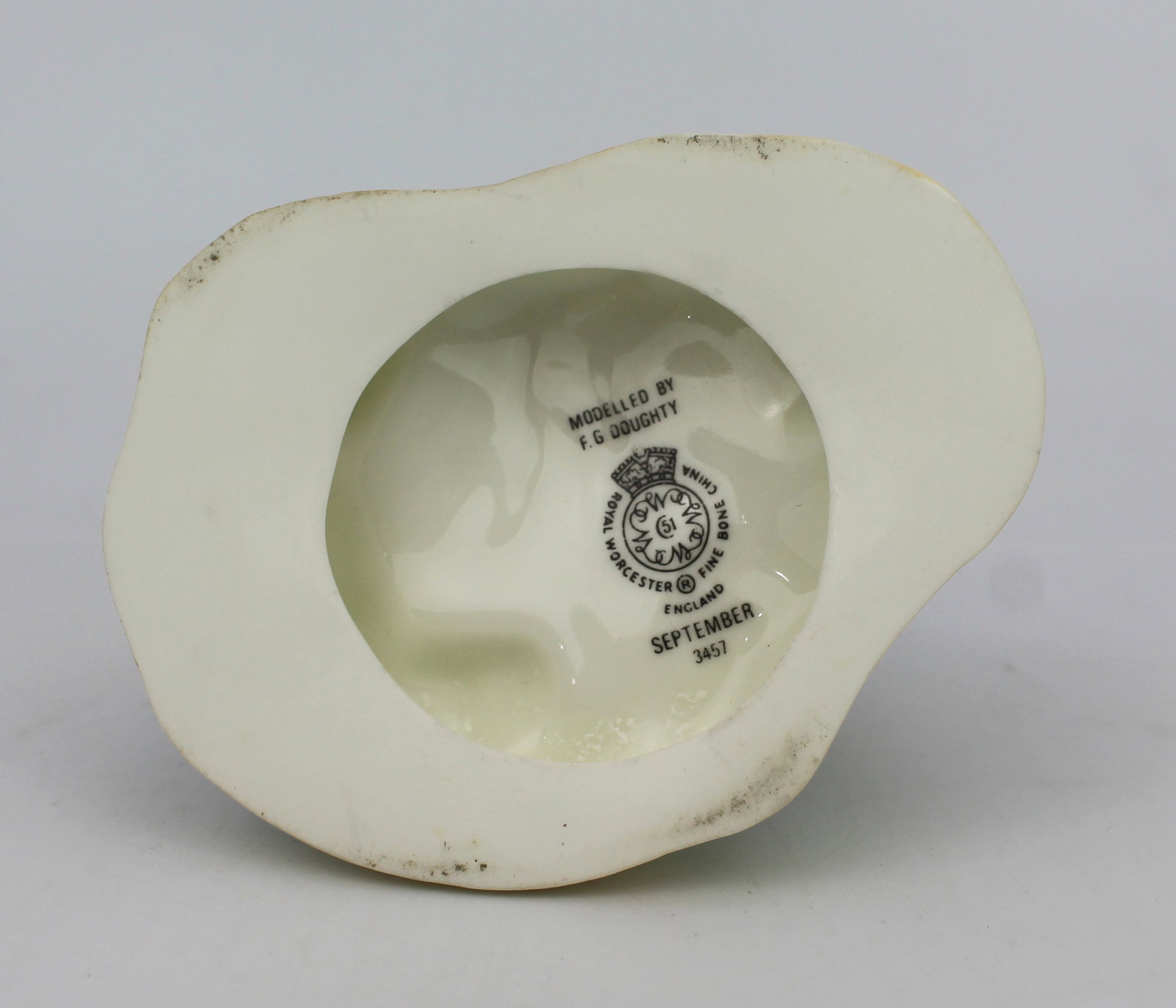 Title: Royal Worcester Figurine September Description: Royal Worcester Figurine 'September' –  - 12