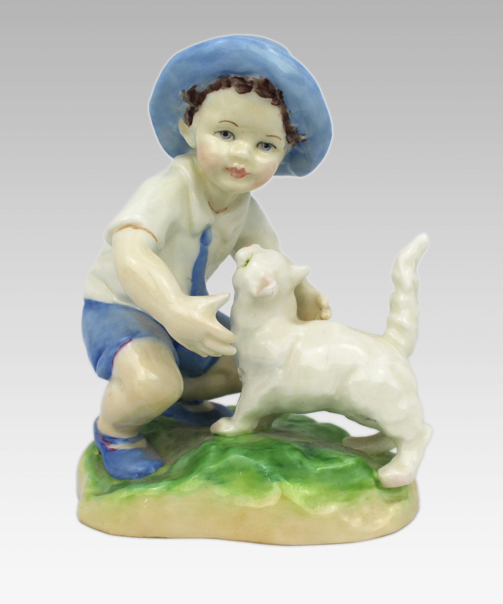 Title: Royal Worcester Figurine September Description: Royal Worcester Figurine 'September' –  - 8
