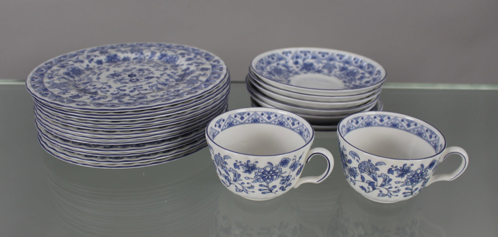 Title: Minton Shalimar Part Tea Service Description: Minton Shalimar Part Tea Service All pieces - 3
