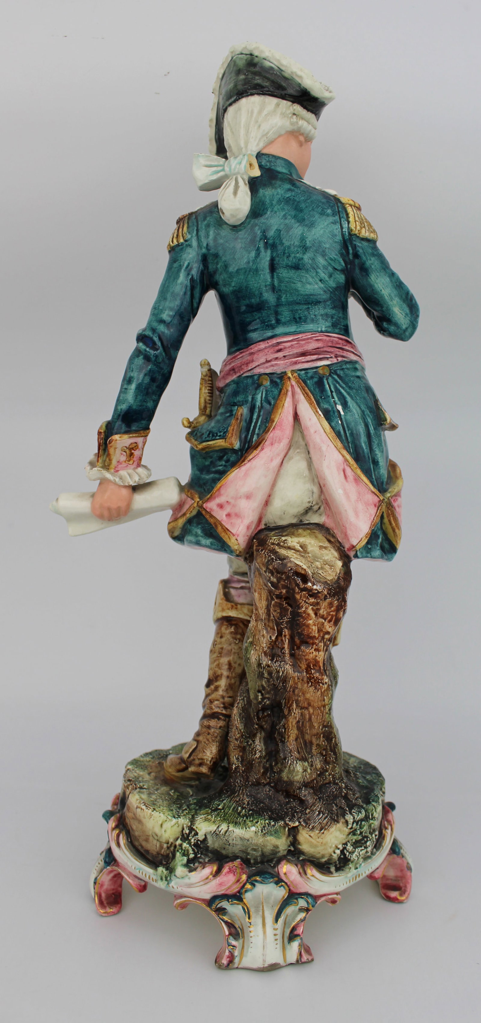 Title: Early 20th c. Austrian Porcelain Military Officer Description: Early 20th c. Austrian - 3
