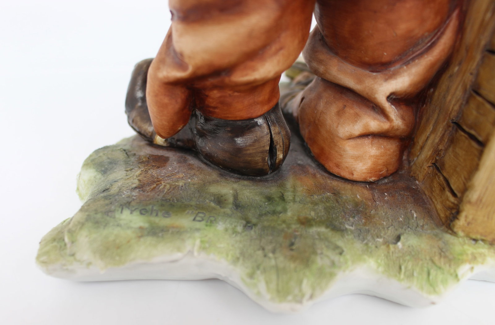 Title: Capodimonte Tramp Patching His Coat by Tyche Bruno Description: Capodimonte Tramp Patching - 6