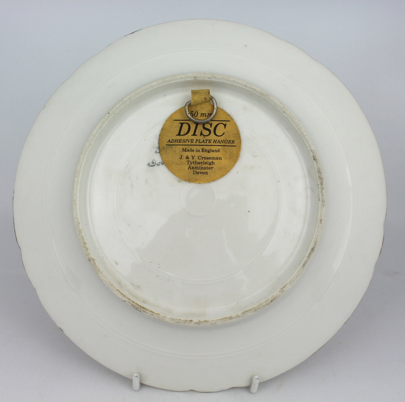 Title: Set of 4 Edwardian Hand Painted Fish Plates, Signed Wolly Fowkes 1903 Description: Set of 4 - 15