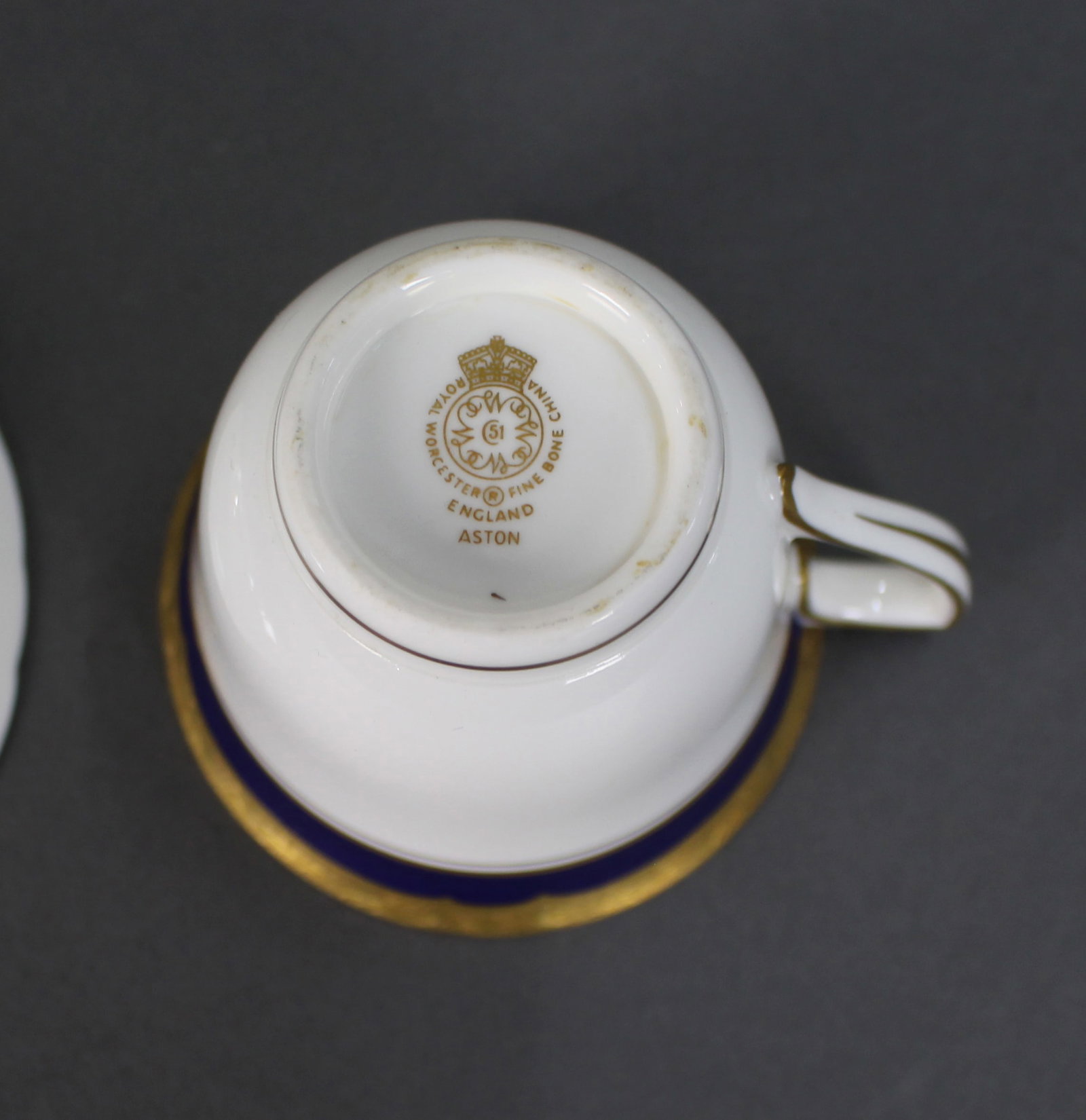 Title: Collection of 3 Royal Worcester Aston Demitasse Cups & Saucers Description: Collection of 3 - 11
